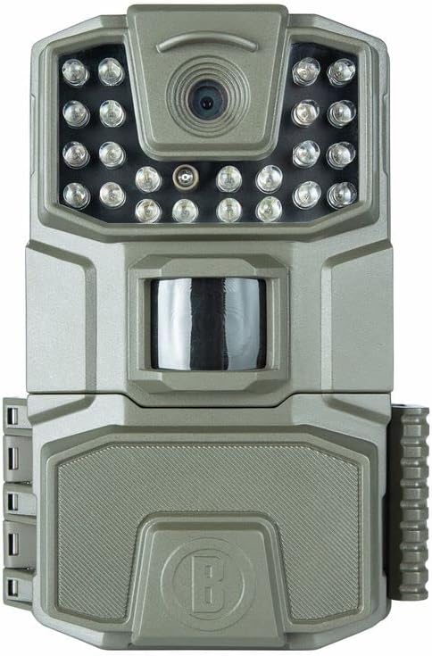 Bushnell Spot-On 2-Pack Low Glow 18MP Trail Camera Combo, 50 ft Low Glow IR Flash, 60 ft PIR Motion Range, Waterproof & Rugged