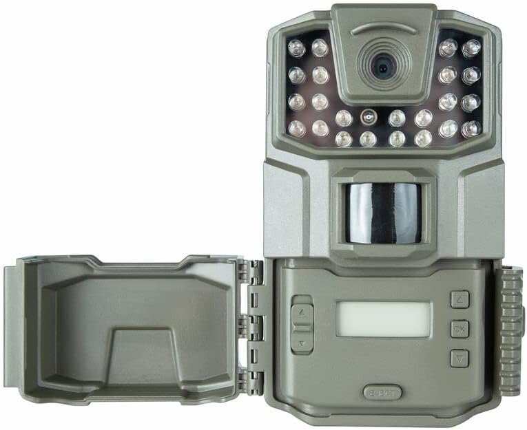 Bushnell Spot-On 2-Pack Low Glow 18MP Trail Camera Combo, 50 ft Low Glow IR Flash, 60 ft PIR Motion Range, Waterproof & Rugged