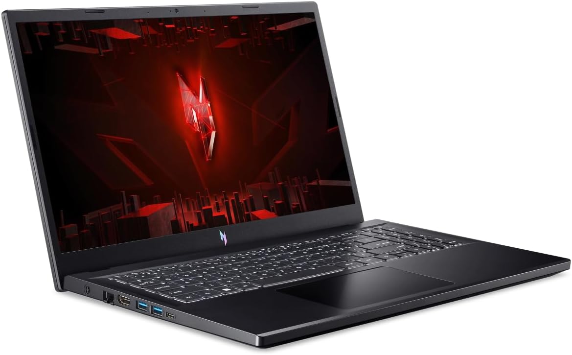 acer Nitro 5 Gaming Laptop | 15.6" FHD IPS 144Hz | Intel 8-Core i5-13420H (>i7-12650H) | 16GB DDR5 512GB SSD | GeForce RTX 3050 6GB Graphic | Backlit Thunderbolt Win11Pro Black + HDMI Cable