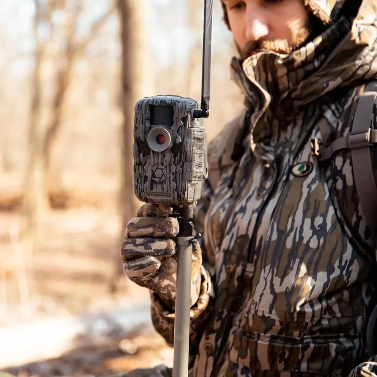 Stealth Cam Fusion MAX Dual Sim 36MP Photo & 1080P HD Video 0.35 Sec Trigger Speed App-Control Hunting Cellular Trail Camera - Available on AT&T & Verizon | 2 Pack