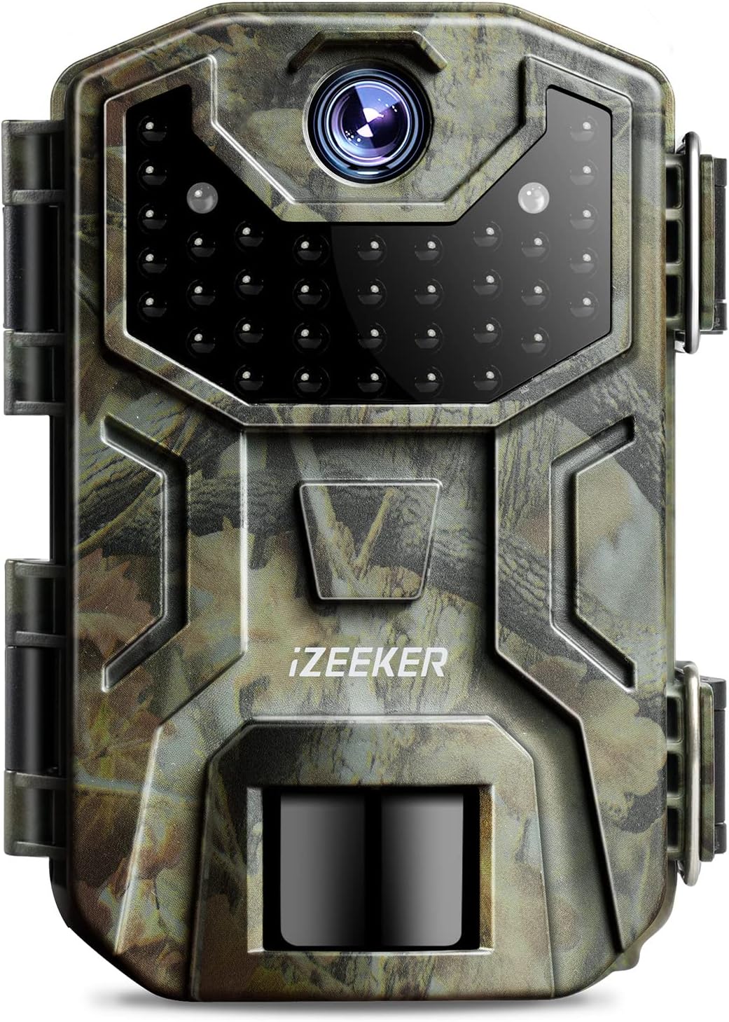 iZEEKER Trail Camera, 32MP 1080P Game Camera with 940nm No Glow Night Vision Motion Activated 0.2s Trigger Time, IP66 Waterproof, Hunting Camera for Wildlife Monitoring Outdoor Security Deer Scouting